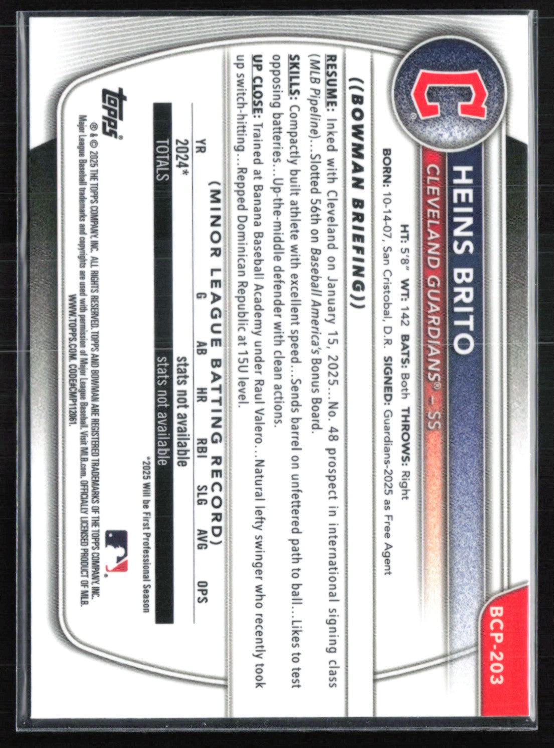 Heins Brito 1st Bowman