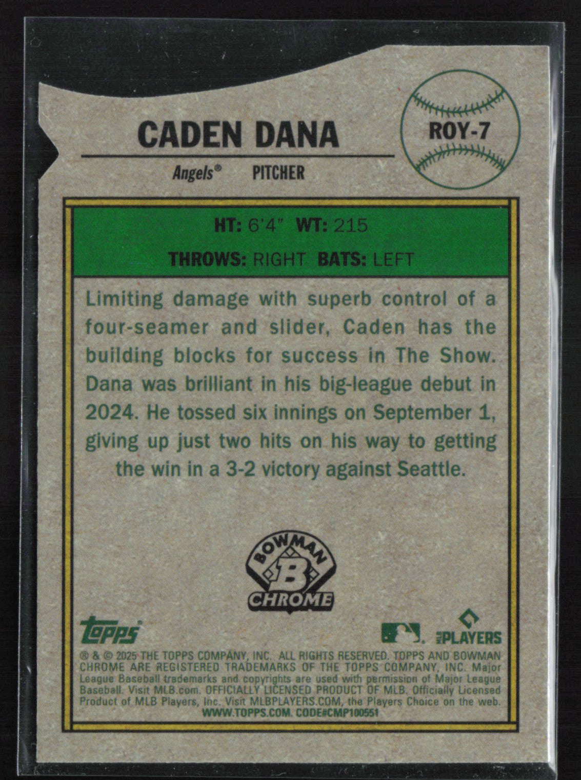 Caden Dana RC Die-Cut