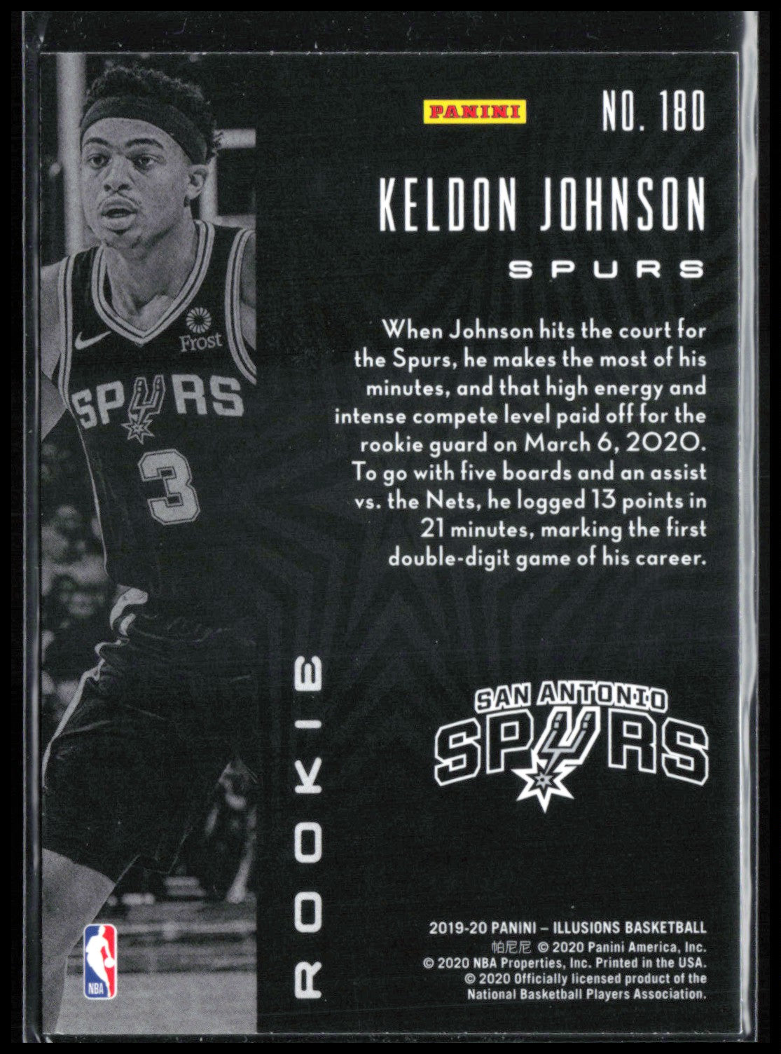Keldon Johnson RC