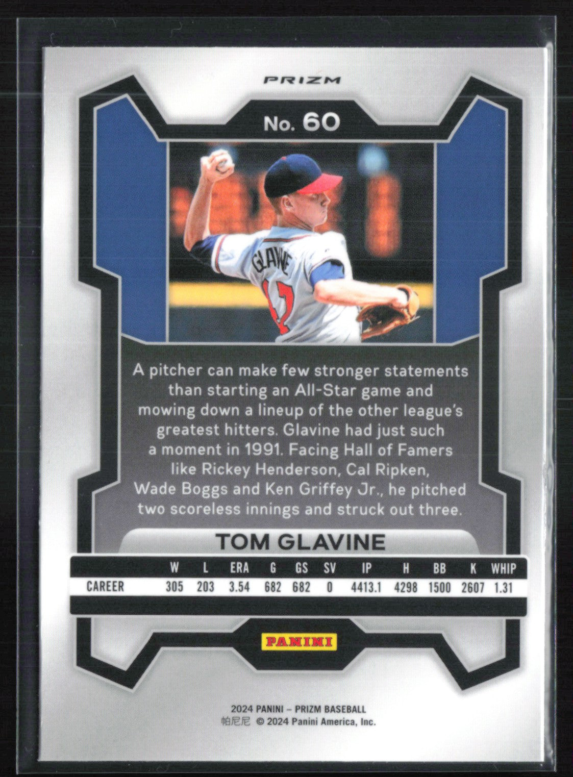 Tom Glavine Pink Ice