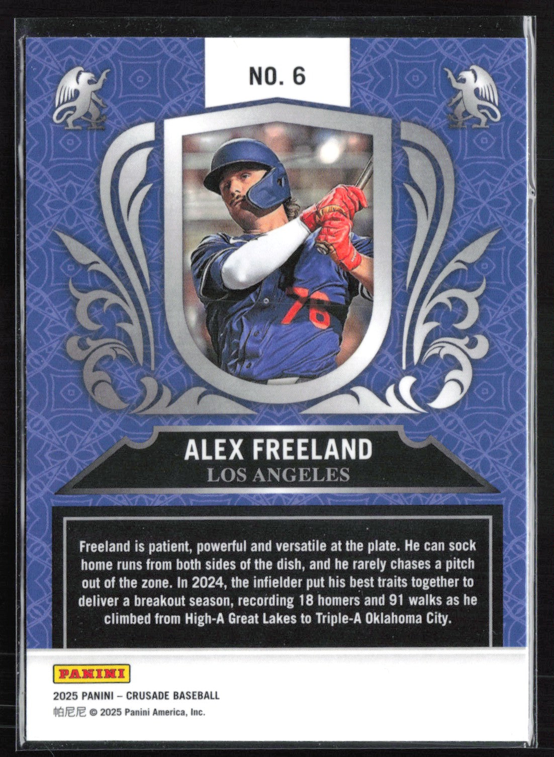 Alex Freeland Crusade Blue Ice