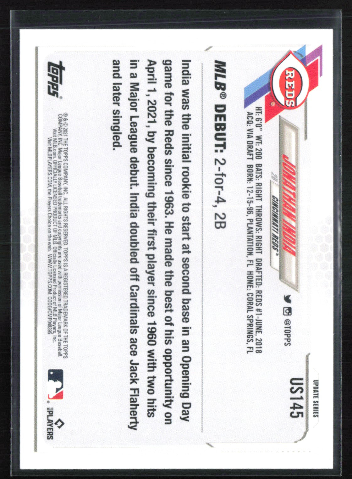 Luke Weaver RC Debut