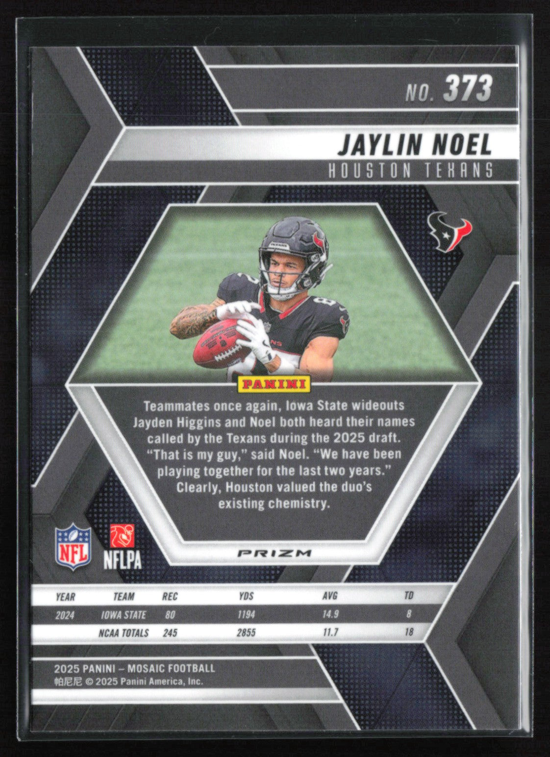 Jaylin Noel RC Mosaic