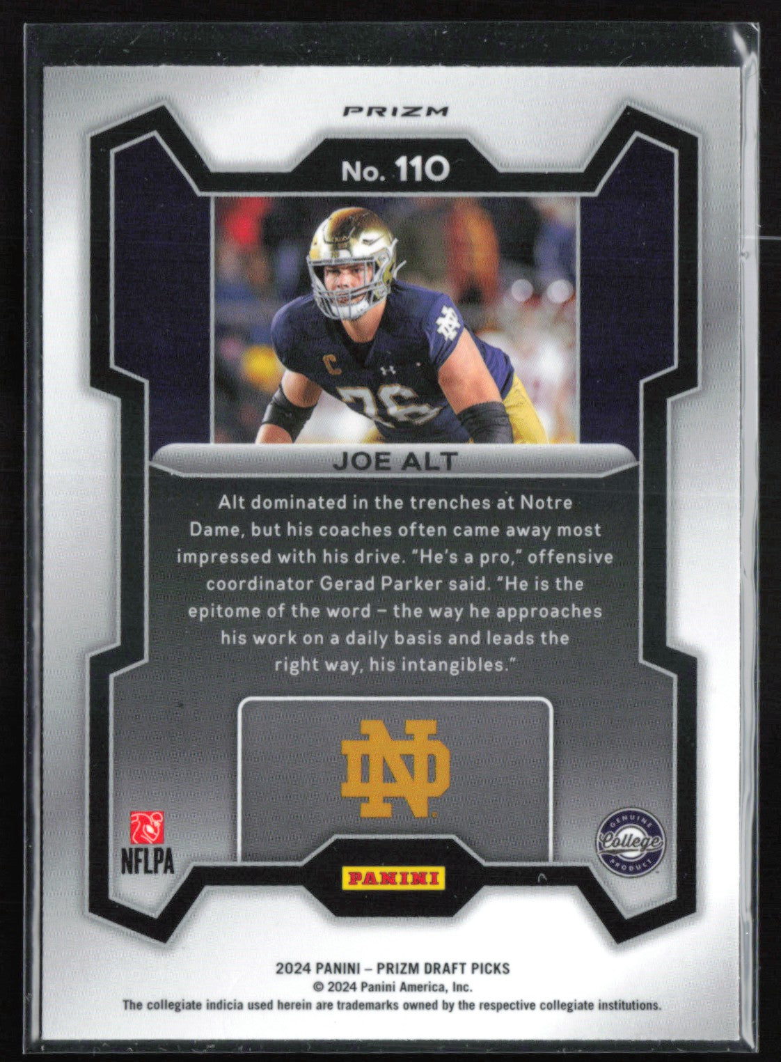 Joe Alt RC Green Prizm