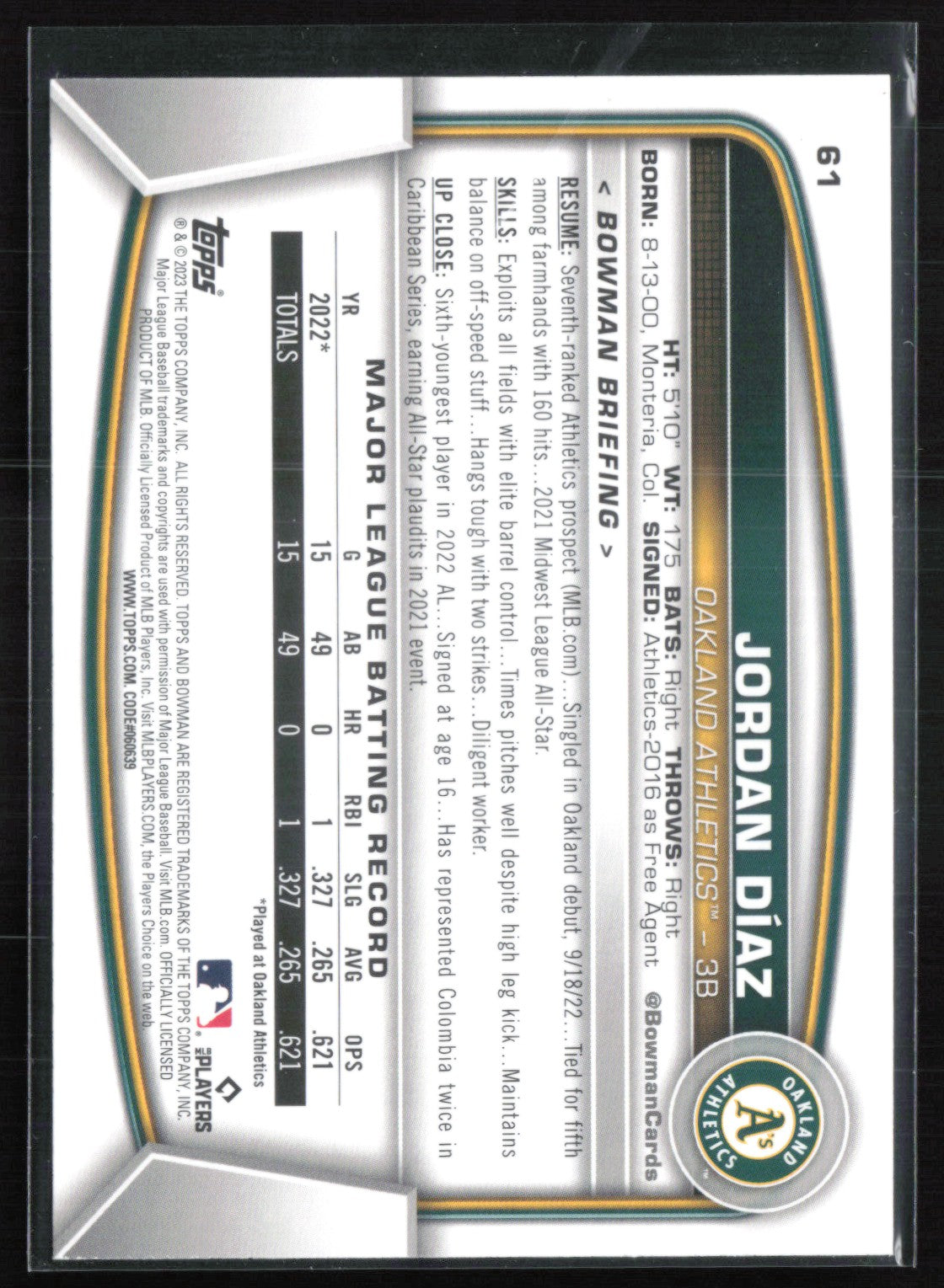Jordan Diaz RC