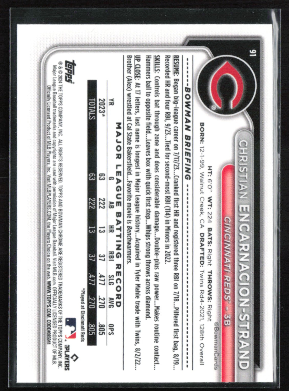 Christian Encarnacion-Strand RC