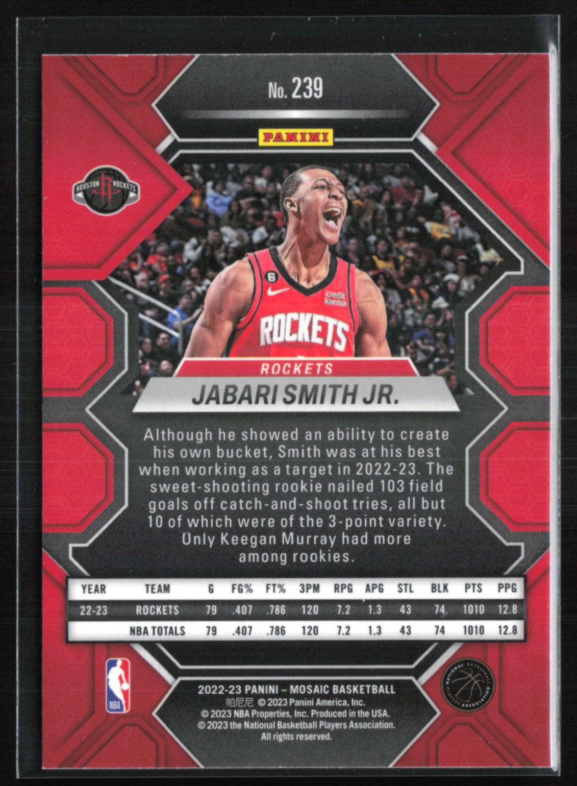 Jabari Smith Jr. RC