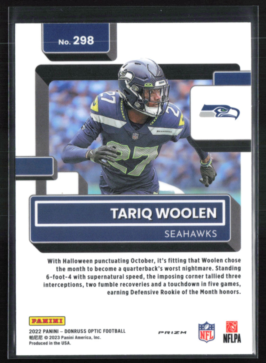 Tariq Woolen RC Purple Shock