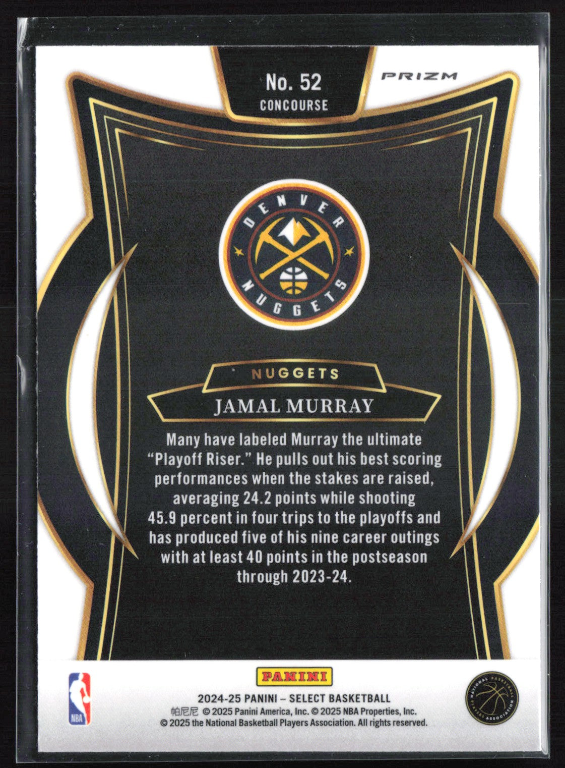 Jamal Murray Green Prizm