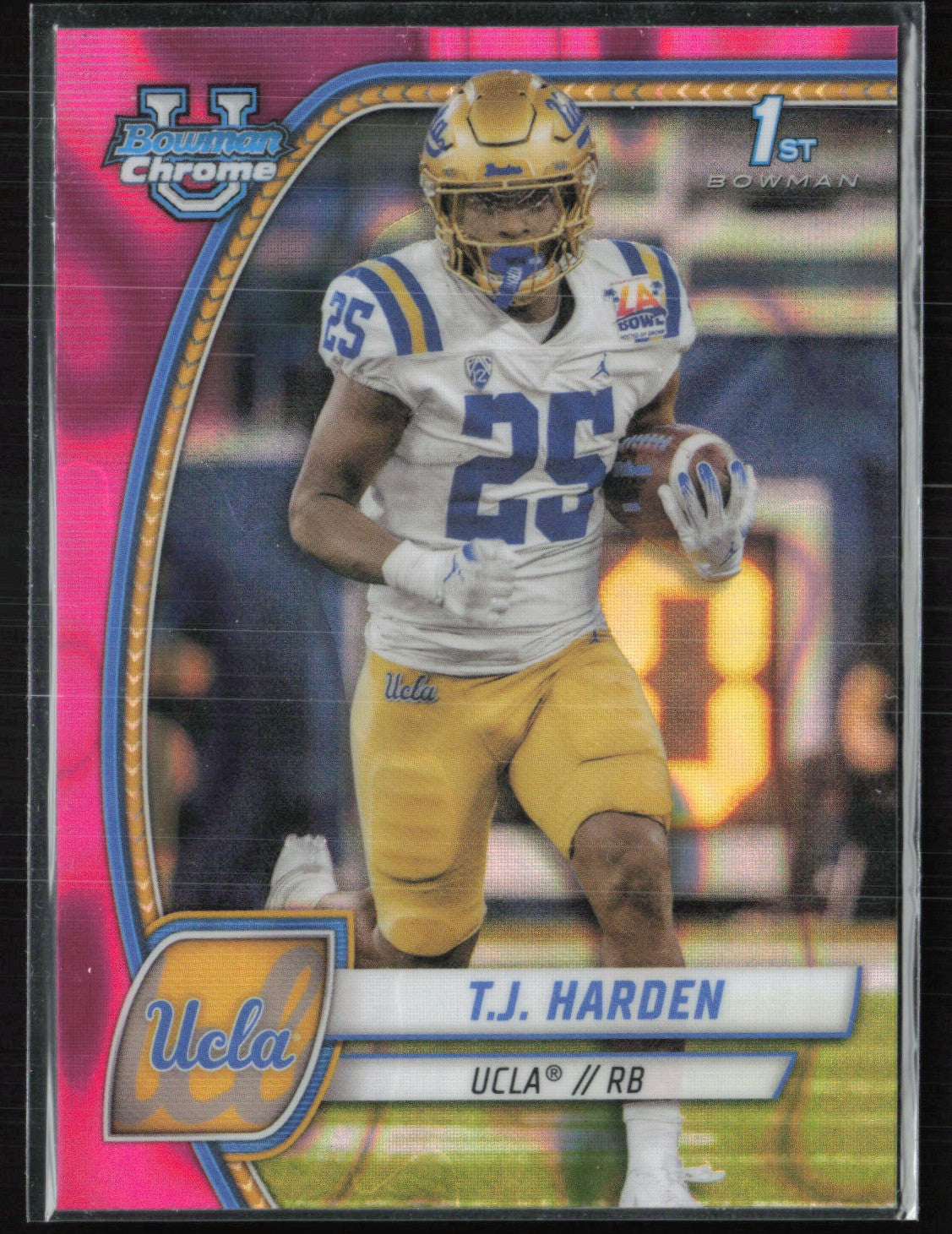 T.J. Harden 1st Bowman Pink Lava