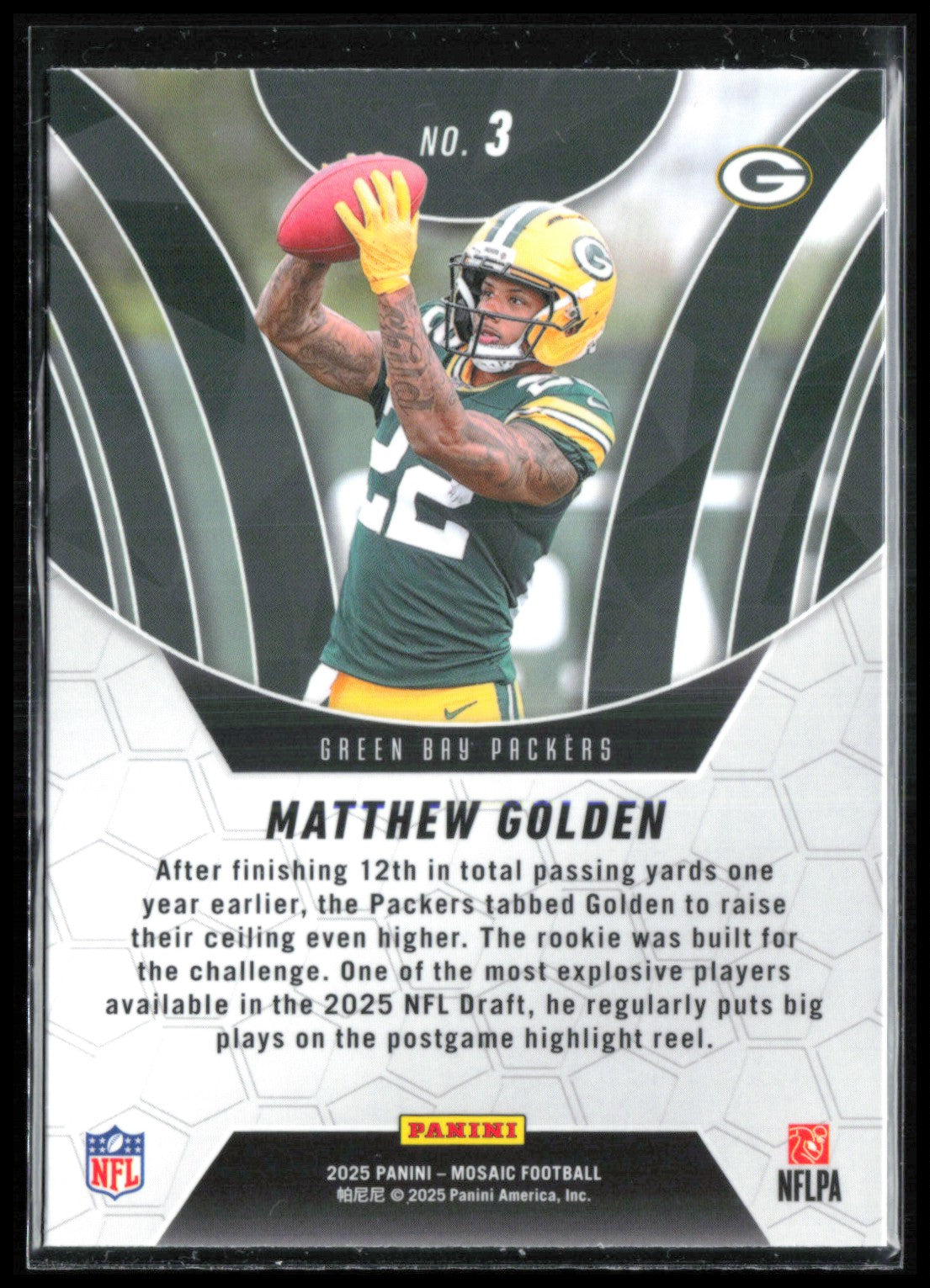 Matthew Golden RC