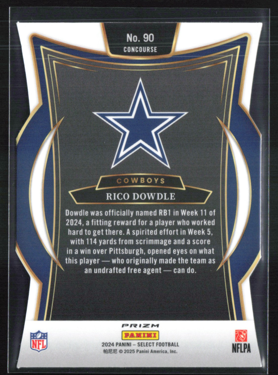 Rico Dowdle Silver Die-Cut