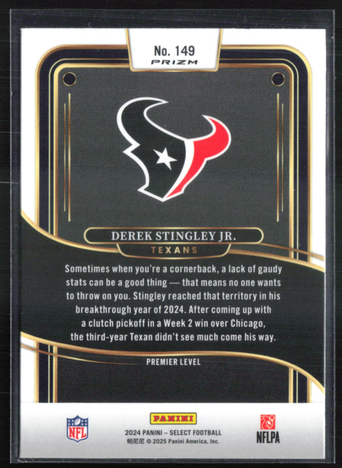Derek Stingley Jr. Red Black Shock