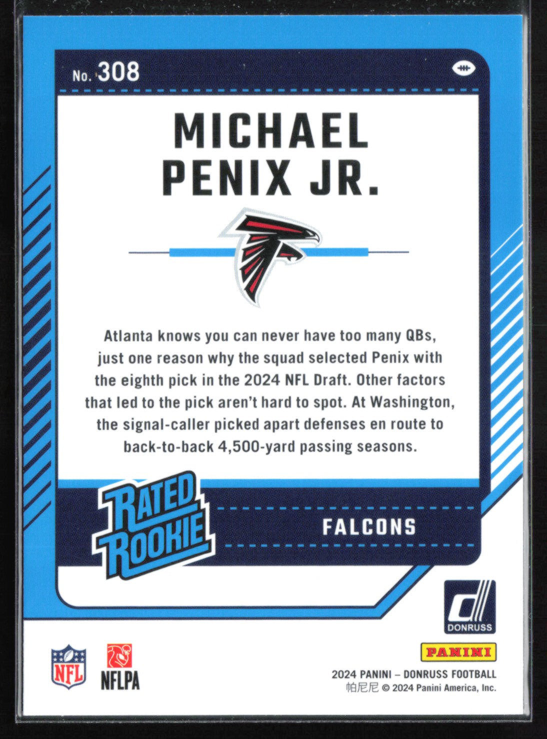 Michael Penix Jr. RC