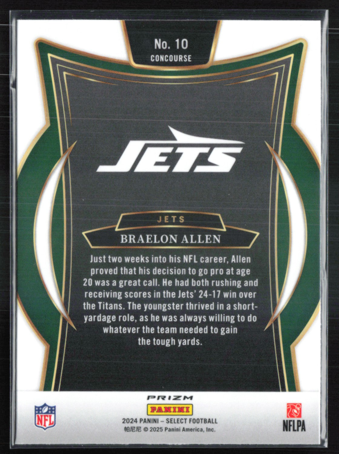 Braelon Allen RC Tri-Color Shock