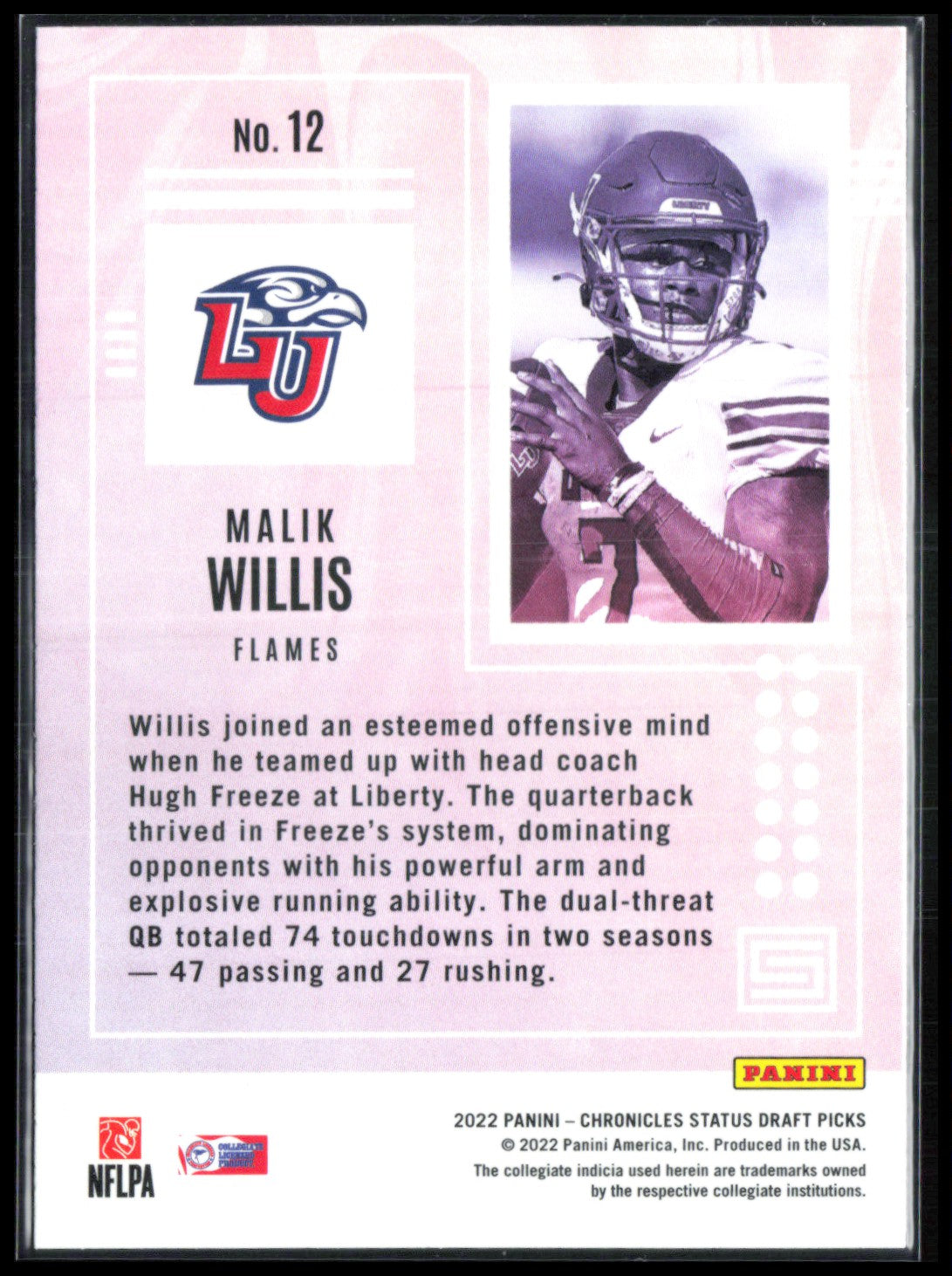 Malik Willis RC