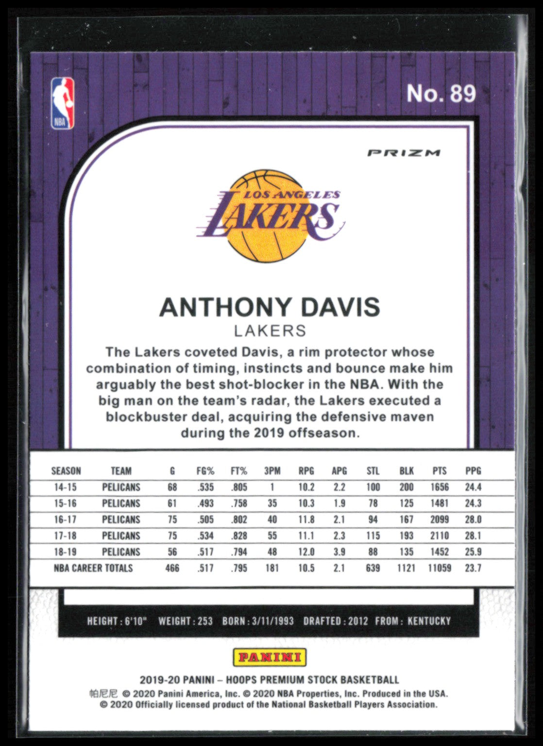 Anthony Davis Mojo