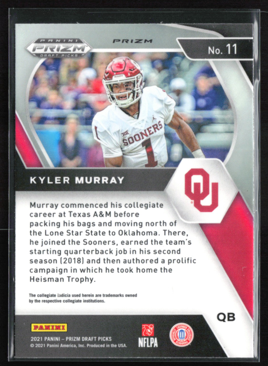 Kyler Murray Orange Ice