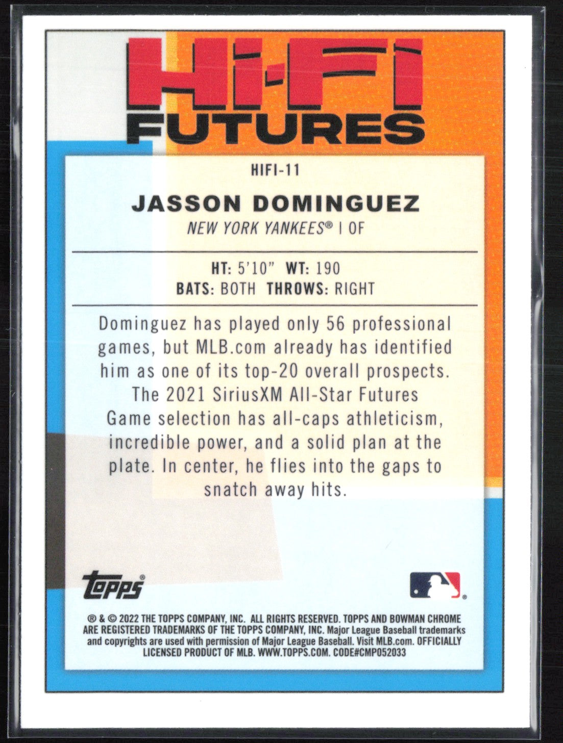 Jasson Dominguez Mojo Hi-Fi Futures