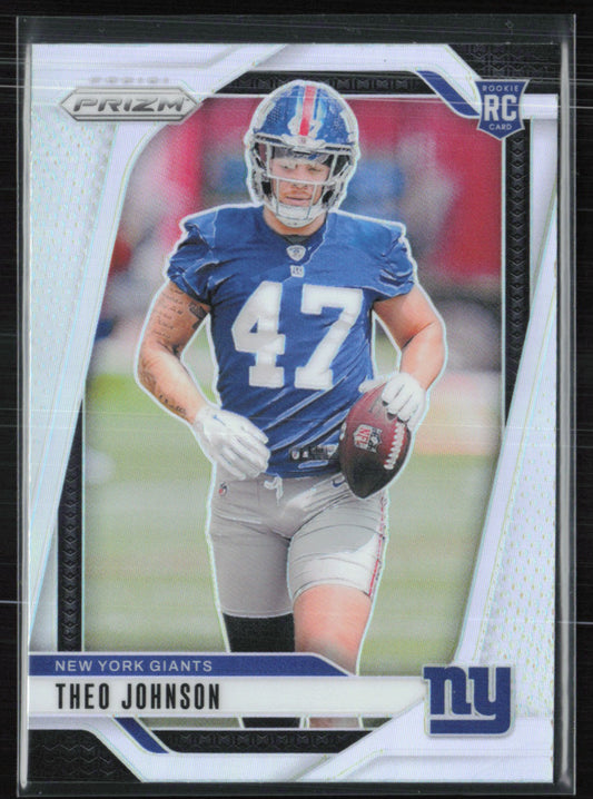 Theo Johnson RC Silver Prizm