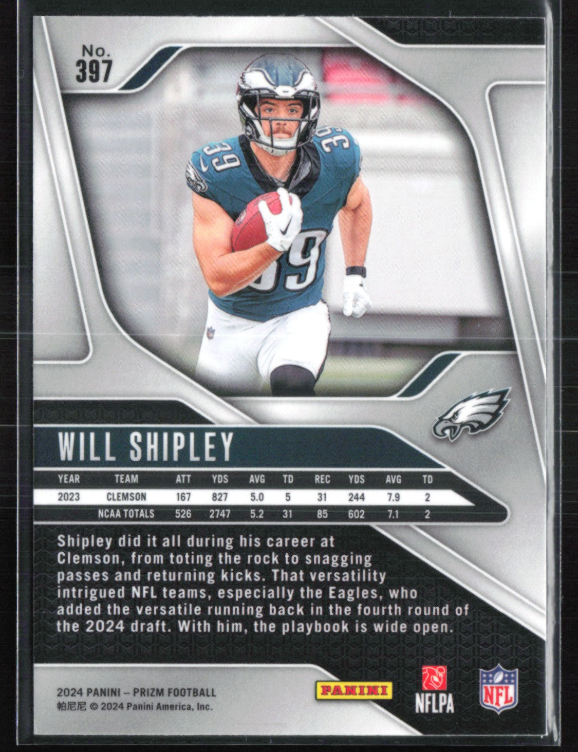 Will Shipley RC