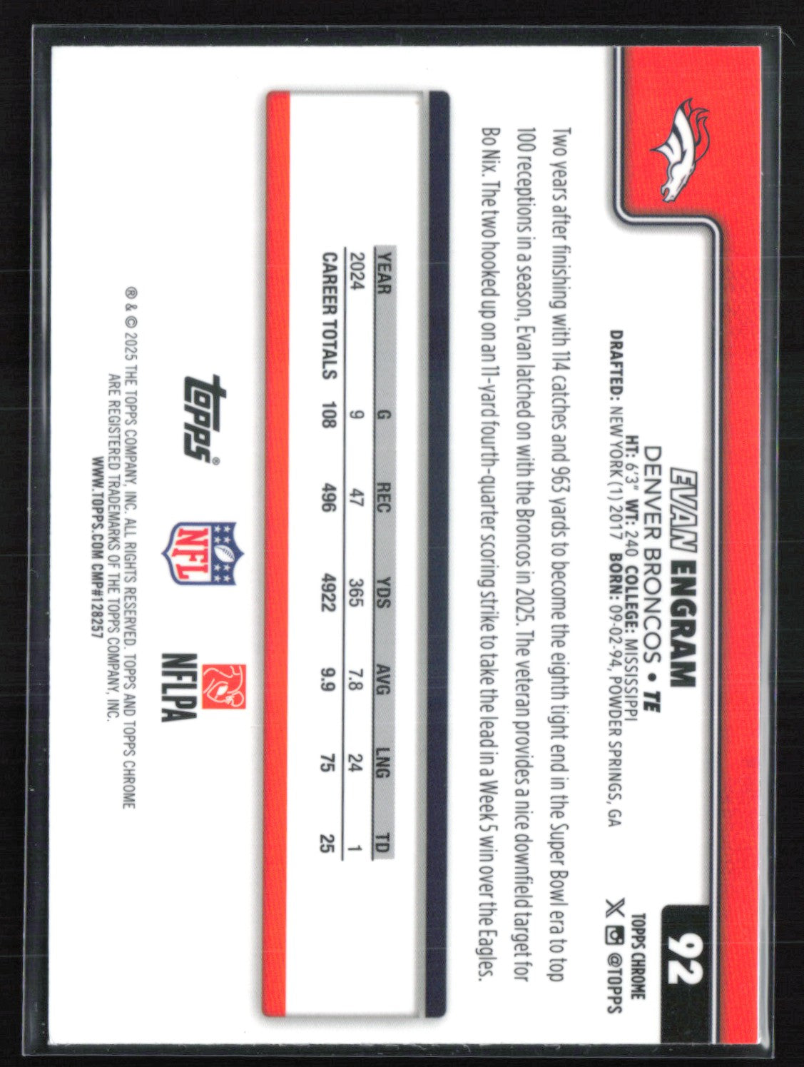 Evan Engram Pulsar Refractor