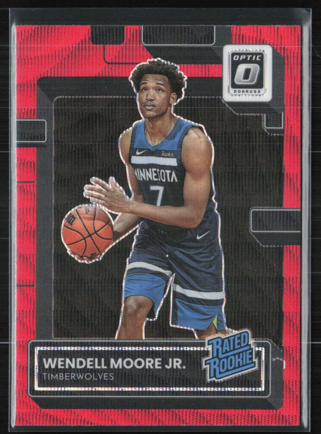 Wendell Moore Jr. RC Red Wave