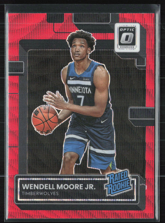 Wendell Moore Jr. RC Red Wave
