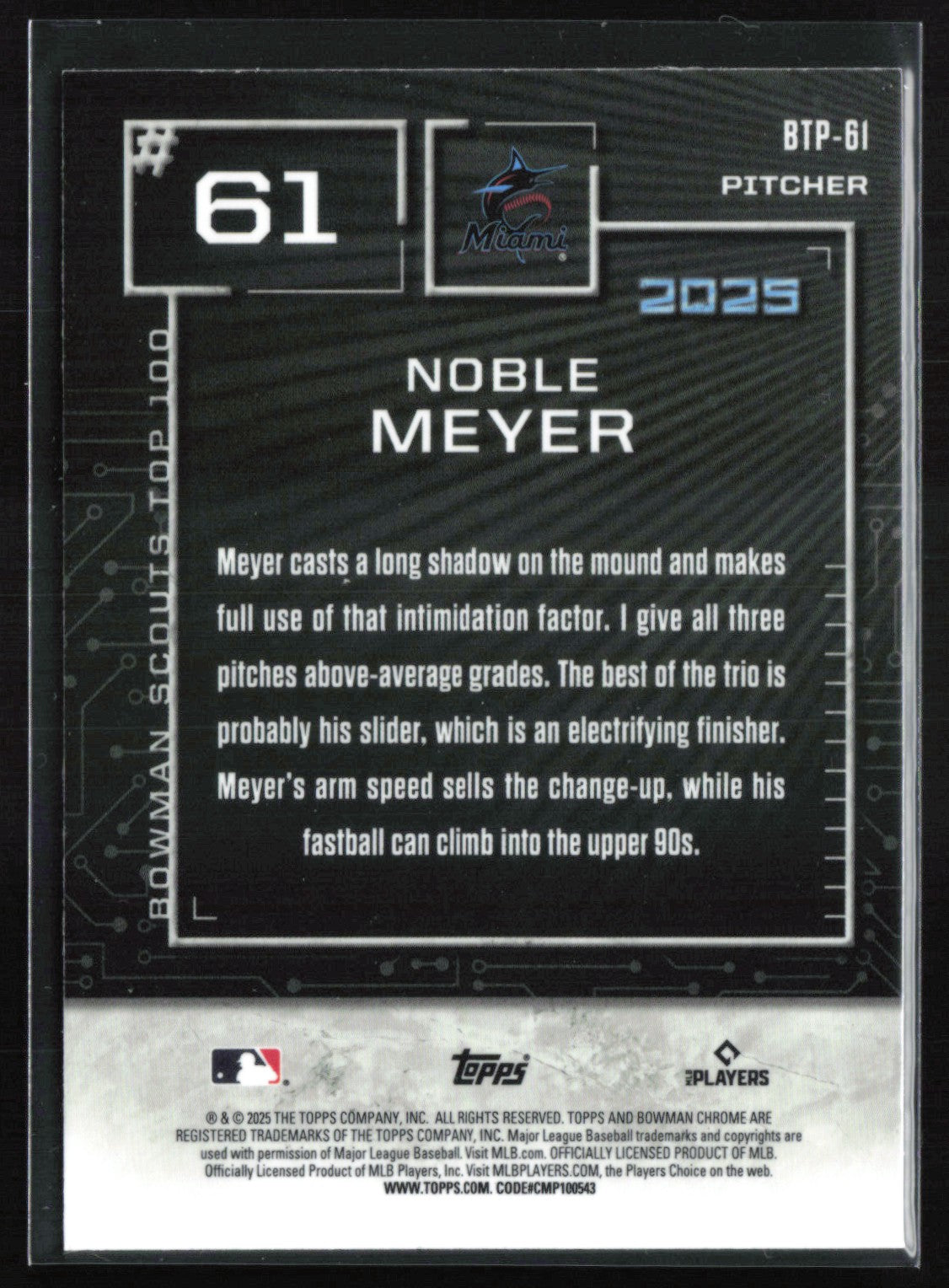 Noble Meyer Top 100