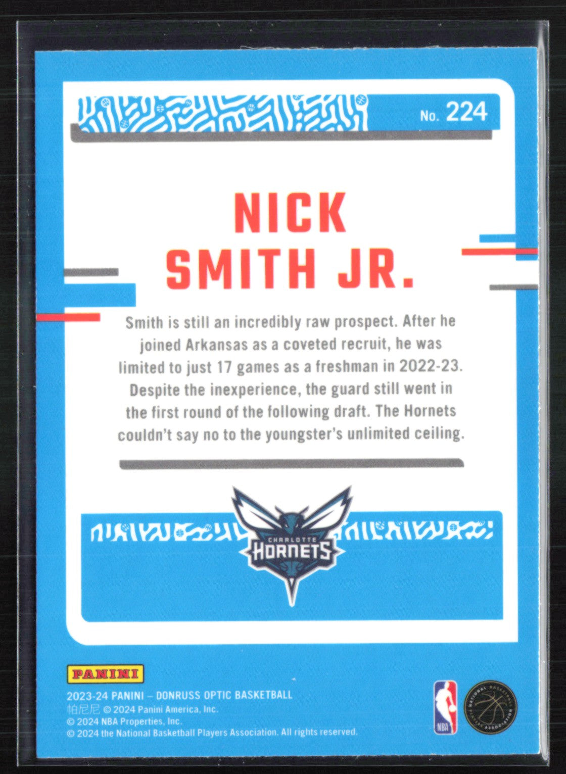 Nick Smith Jr. RC