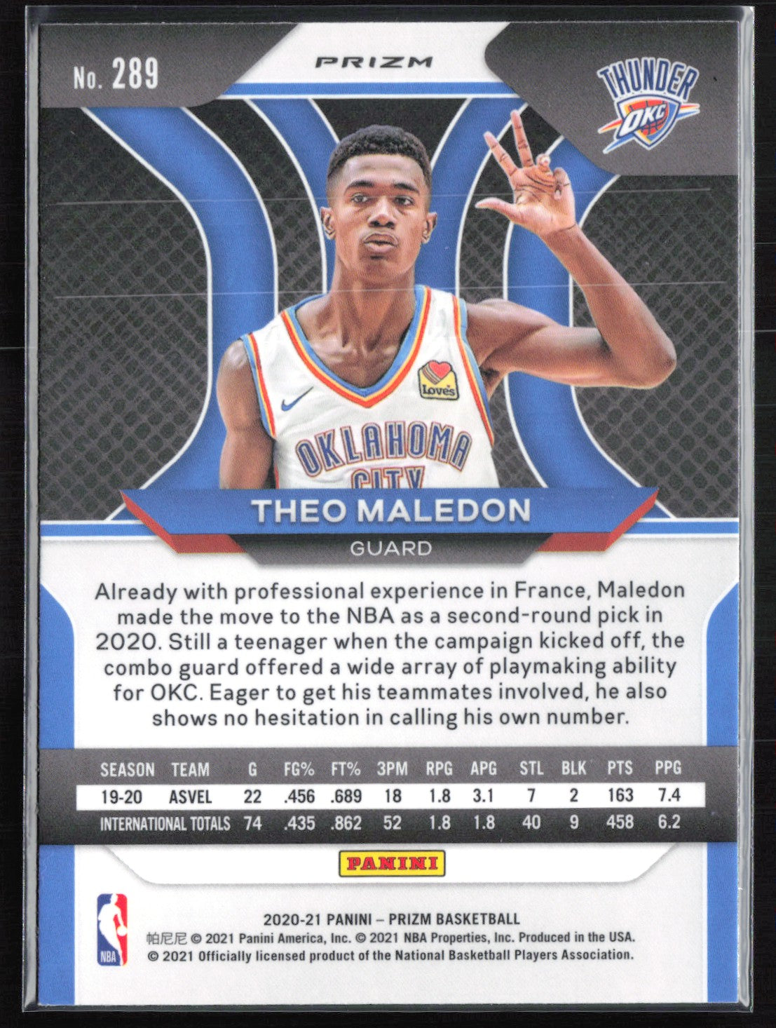 Theo Maledon RC Silver