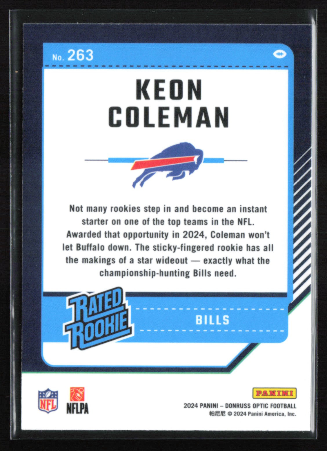 Keon Coleman RC