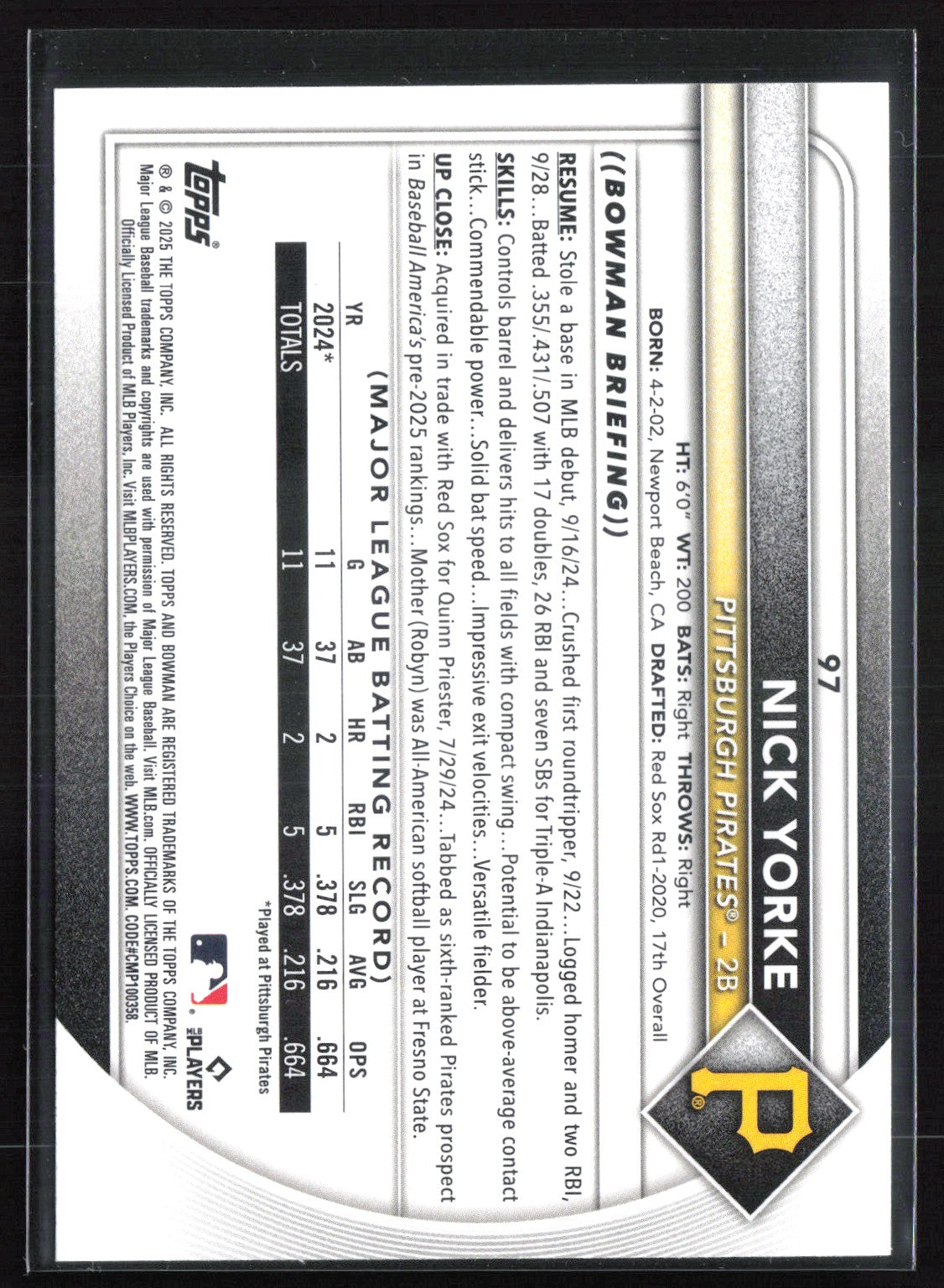 Nick Yorke RC
