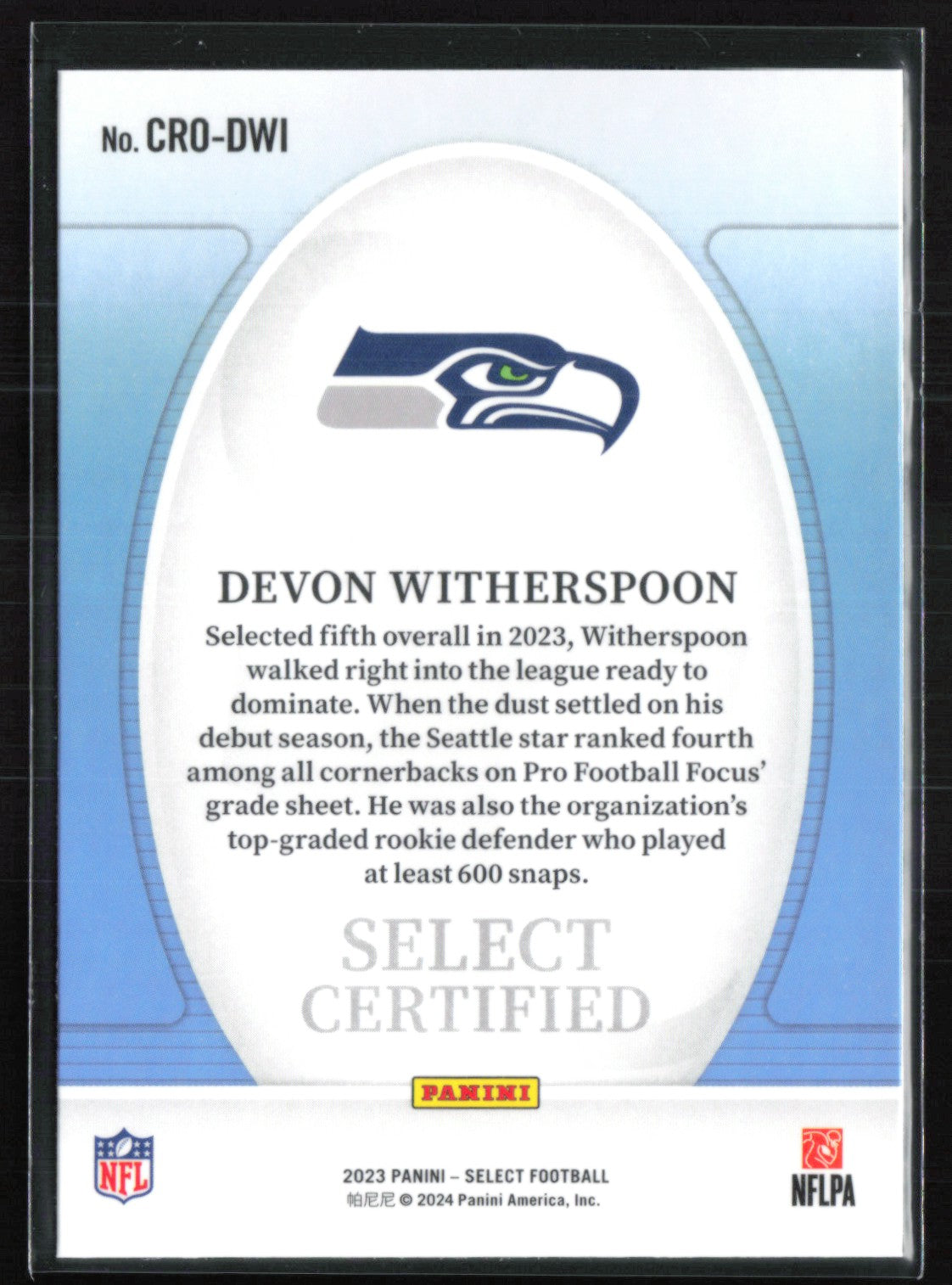 Devon Witherspoon RC