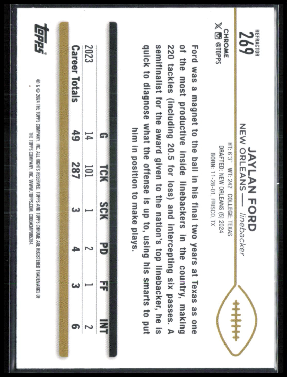 Jaylan Ford RC Refractor
