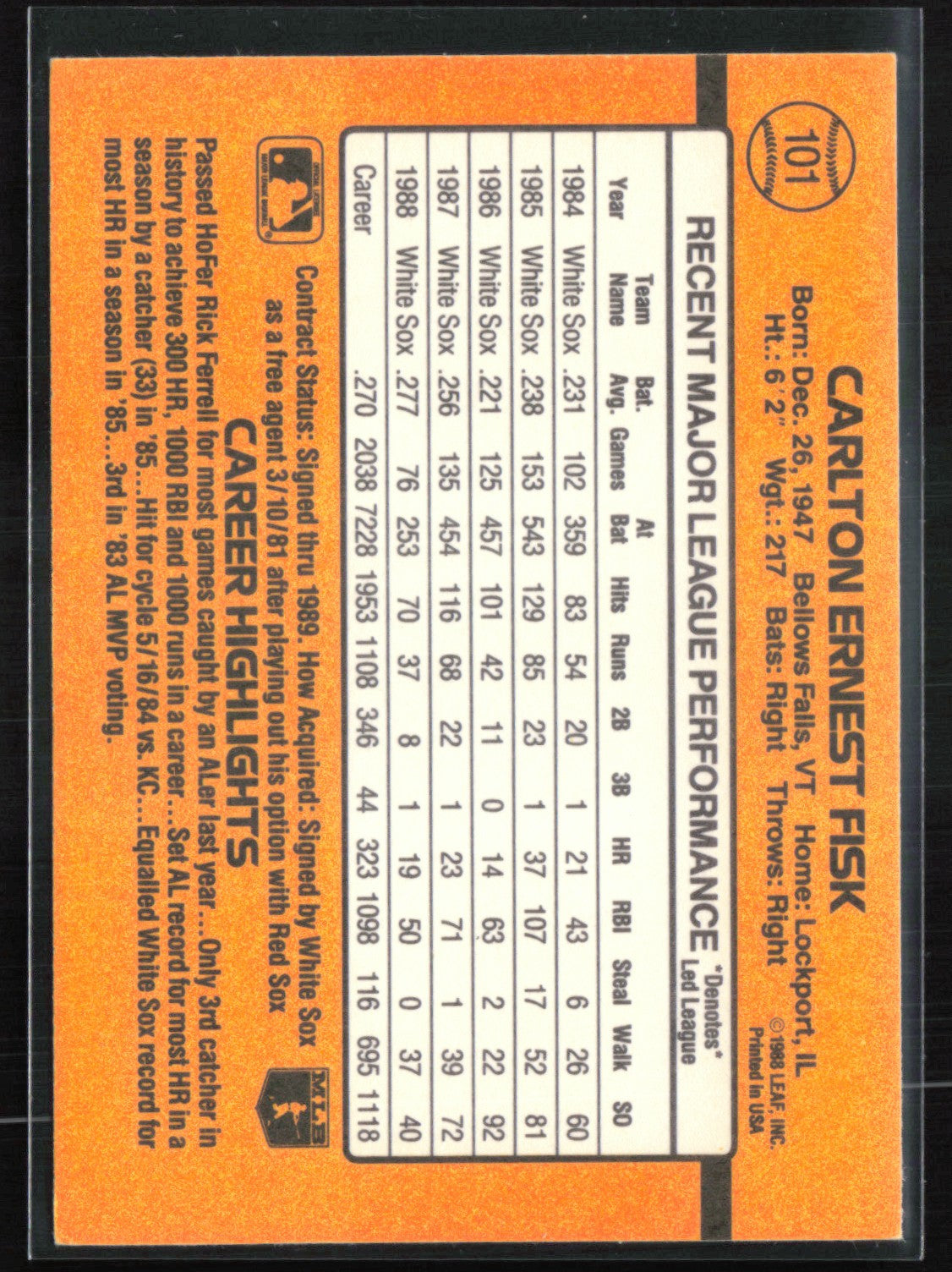 Carlton Fisk