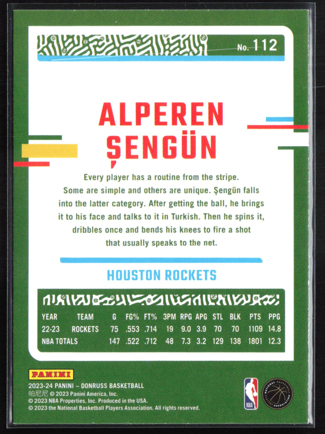 Alperen Sengun Green Laser