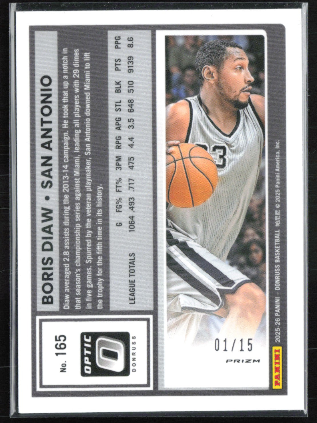 Boris Diaw Purple Velocity 01/15
