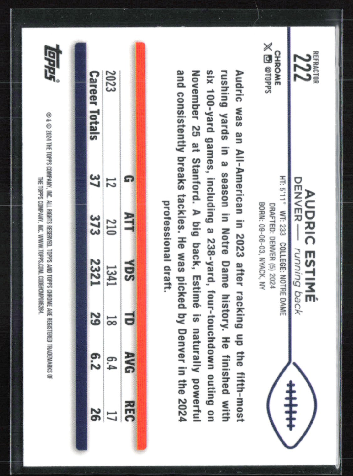 Audric Estime RC Refractor