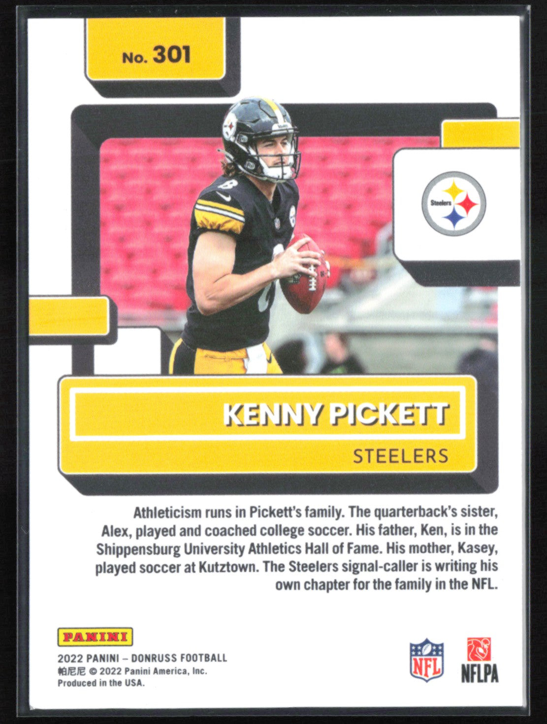 Kenny Pickett RC Press Proof Premium
