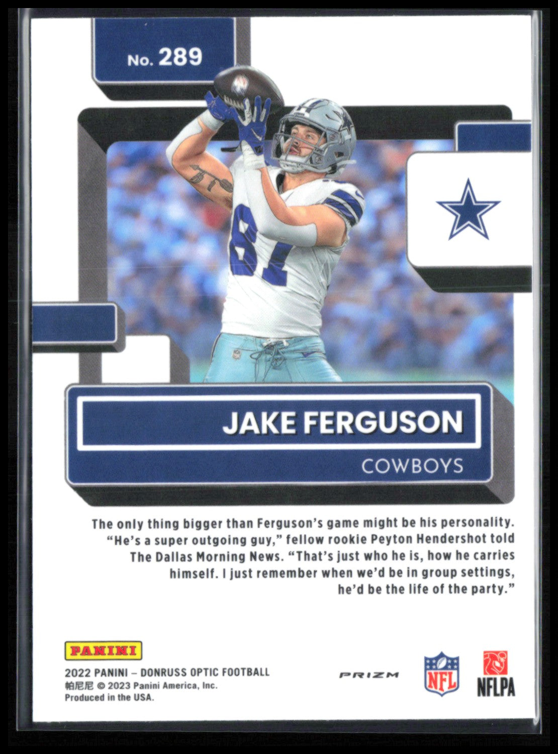 Jake Ferguson RC Holo