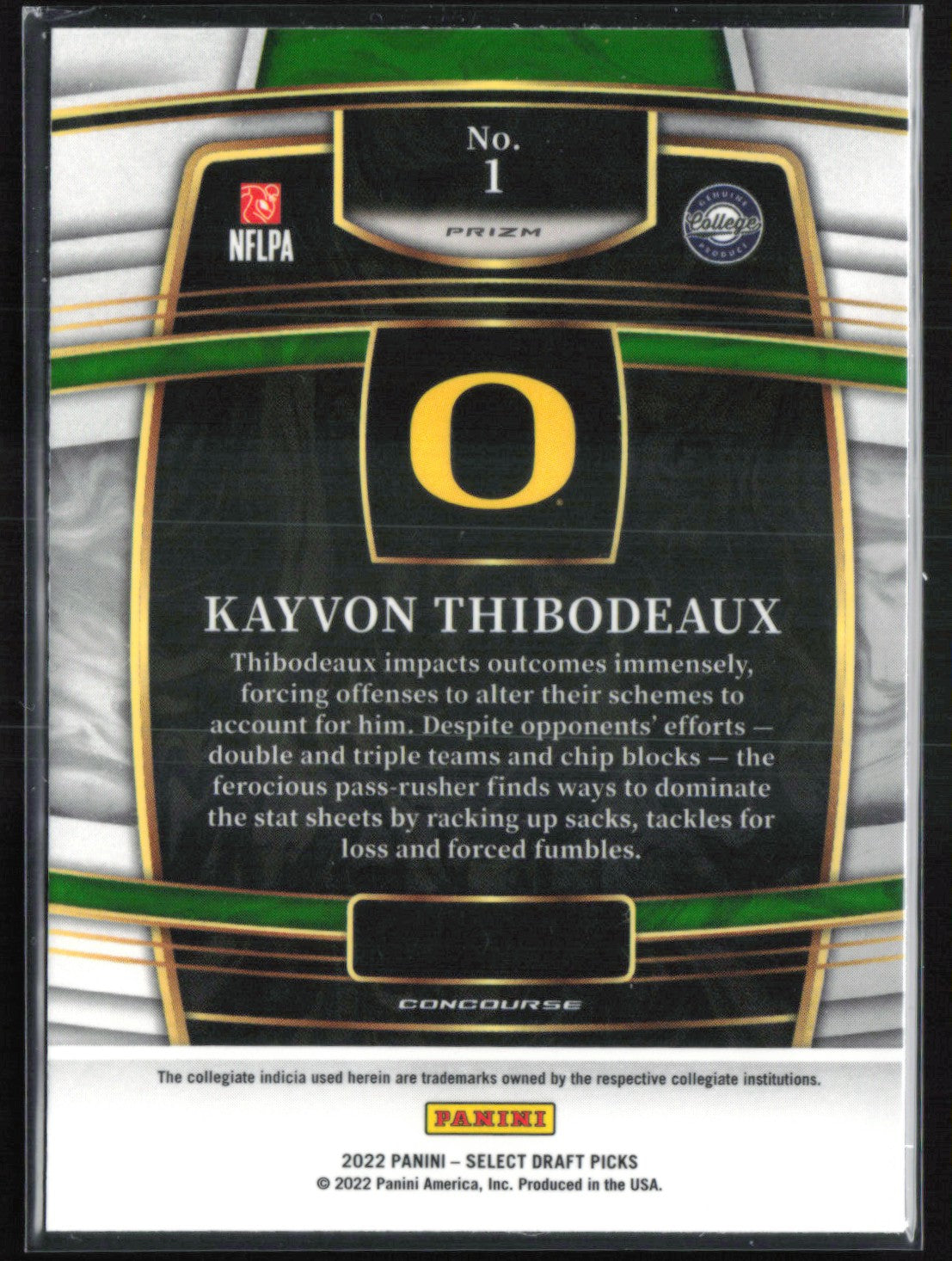 Kayvon Thibodeaux RC Yellow Lazer