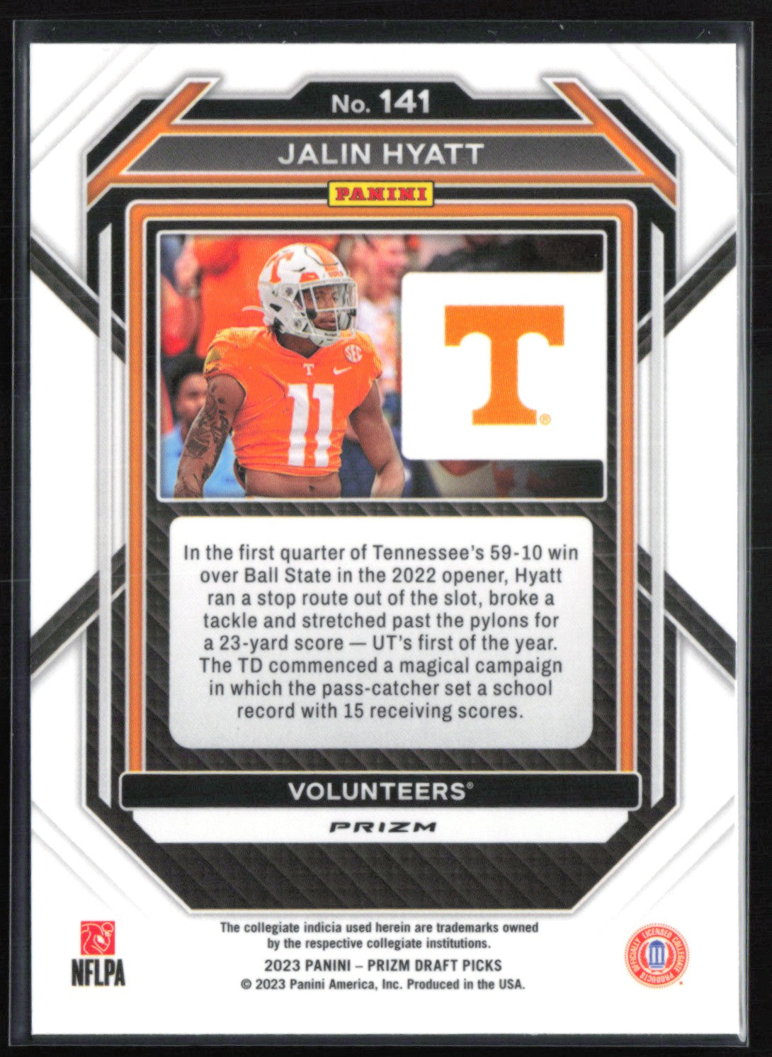 Jalin Hyatt RC Green Prizm