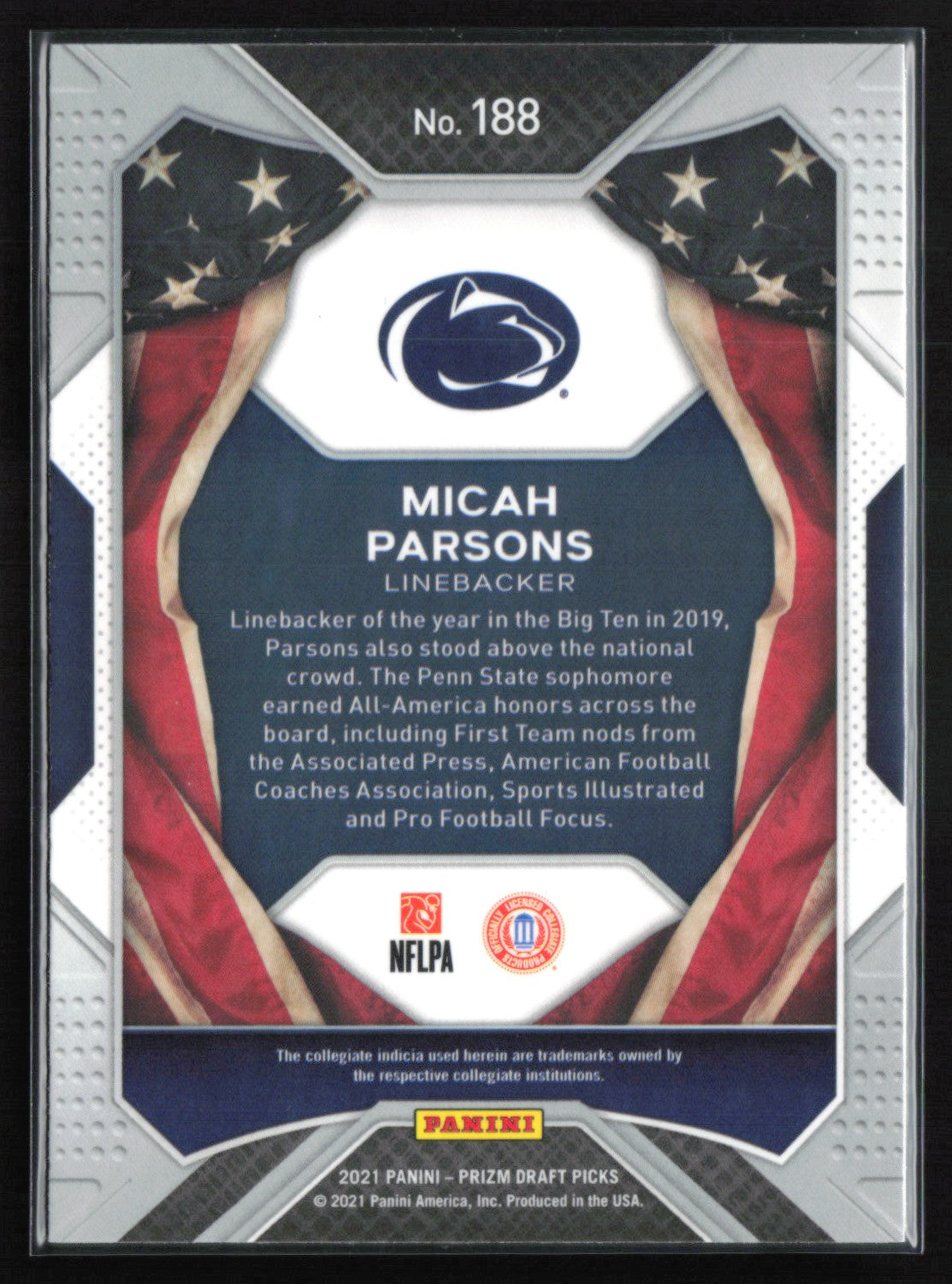Micah Parsons RC All-Americans
