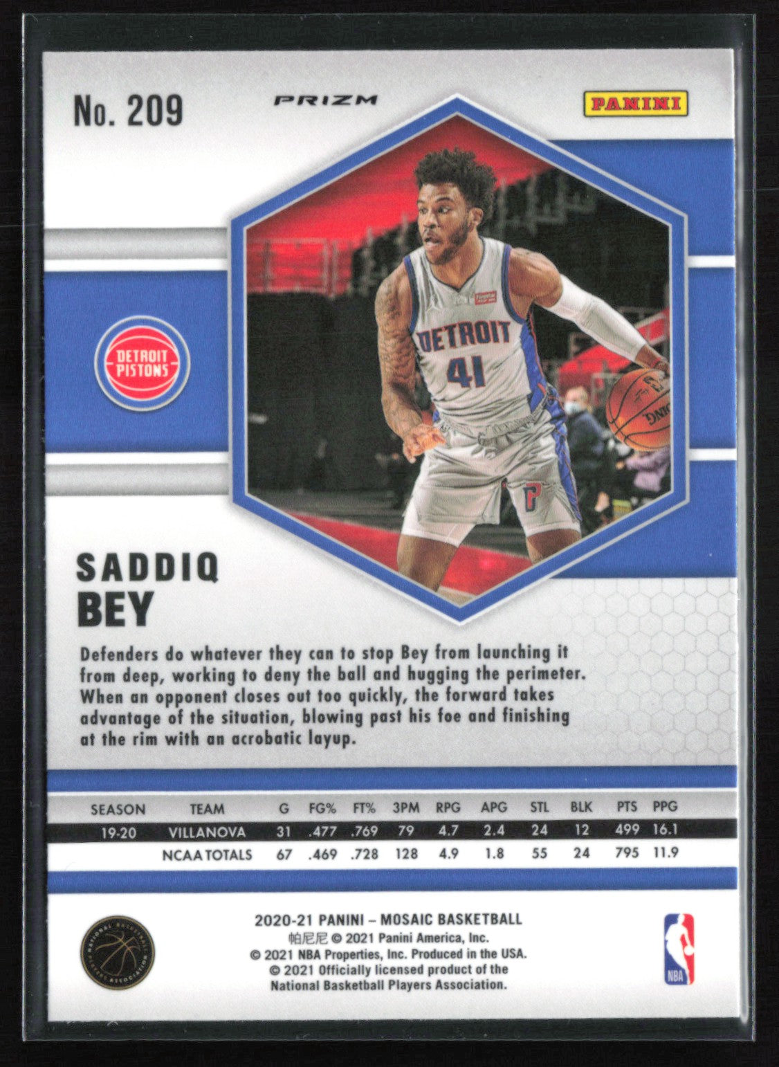Saddiq Bey RC Green Mosaic