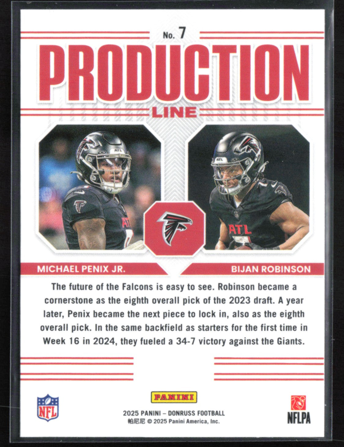Michael Penix Jr./Bijan Robinson Production Line