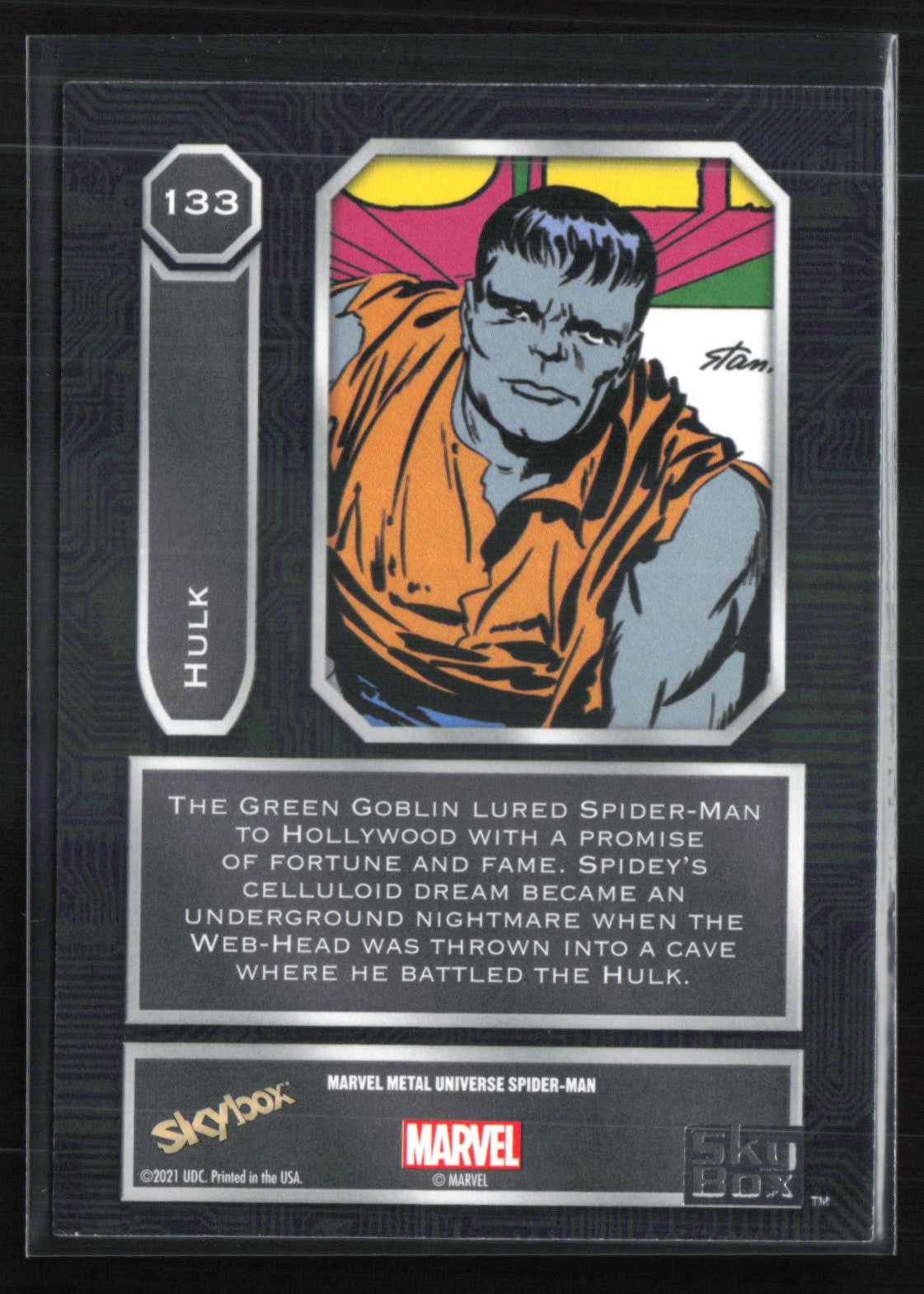 Hulk 2021 Marvel Metal Universe