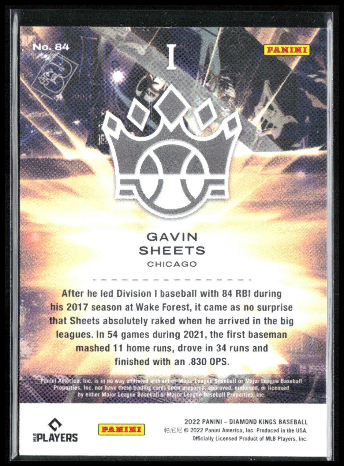 Gavin Sheets RC Purple