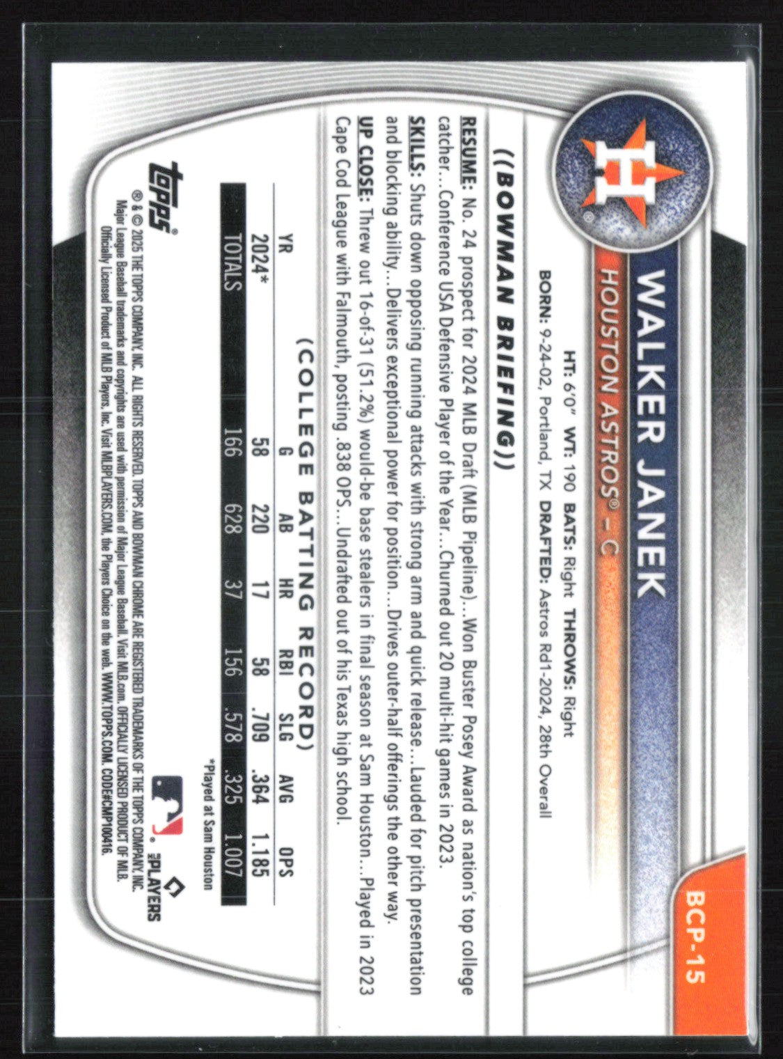 Walker Janek 1st Bowman