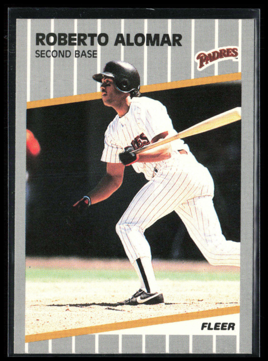 Roberto Alomar 1989 Fleer